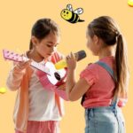 Karaoke kit / Bluetooth speaker and wireless microphone - CGV - MAYA, Magical voice effects, 8h battery life, USB charging - Image 3