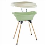 THERMOBABY Pack changing table Bathtub and VASCO stand - Celadon Green - Image 2