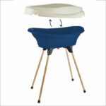 THERMOBABY Changing table pack Bathtub and VASCO stand - Ocean Blue - Image 2