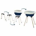THERMOBABY Changing table pack Bathtub and VASCO stand - Ocean Blue - Image 5