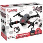 Elite Drone MKX - Drone - TURBO CHALLENGE - Flying Device - Black - 2 Rechargeable Batteries and Batteries included - Image 2