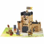 Construction game - Jeujura - 8028 - Castle - Catapult - 270 wooden pieces - Image 2