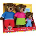 Plush box - LITTLE BROWN BEAR - JEMINI - Family: Mama bear, Papa bear and Little brown bear - Image 5