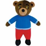 Plush box - LITTLE BROWN BEAR - JEMINI - Family: Mama bear, Papa bear and Little brown bear - Image 6