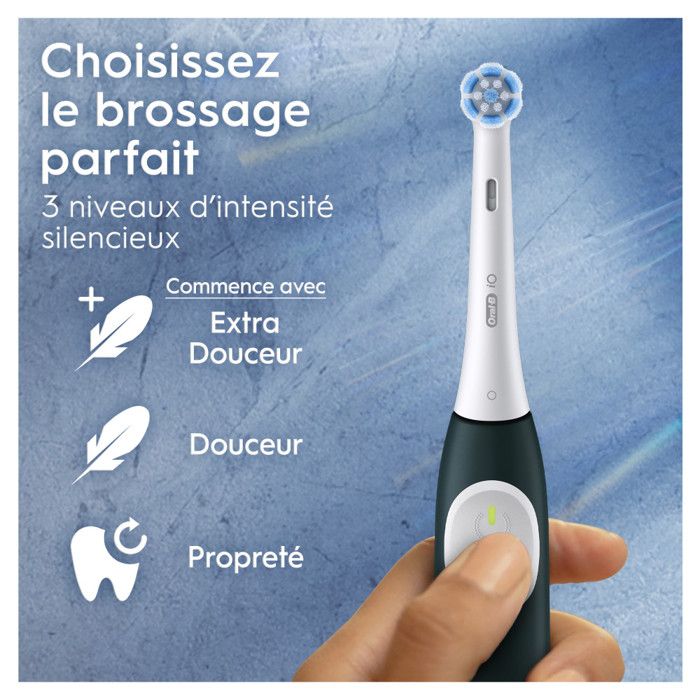 Electric Toothbrush – ORAL B – iO2 Series – Forest Green + Travel Case ...