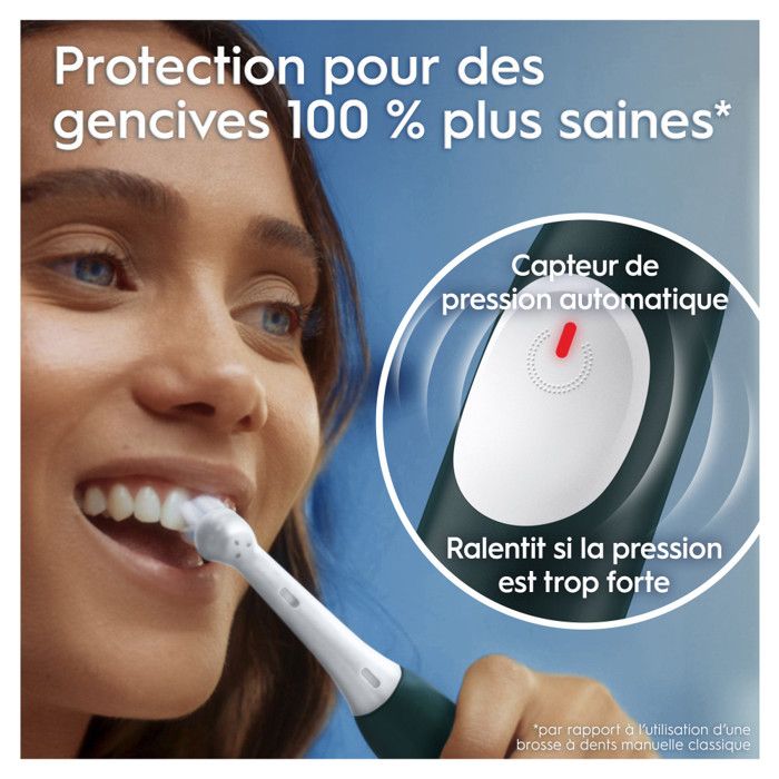 Electric Toothbrush – ORAL B – iO2 Series – Forest Green + Travel Case ...