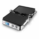 Multifunction grill - BRAUN - Multi Pro 9 - 2000 W - 3 heating positions - Black / Steel - Image 3