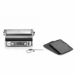 Multifunction grill - BRAUN - Multi Grill 9 Pro - 2200 W - 3 heating positions - Black / Steel