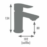 Edouard Rousseau - NAYAK Basin Mixer - Matt Graphite - Image 3