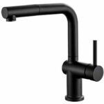 Edouard Rousseau - SQUARE Sink Mixer - Pull-out Spray - Black