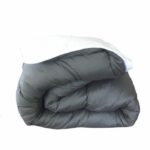 ABEIL Two-tone duvet - 240 x 260 cm - White and gray - Image 2