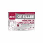 Abeil pillow with matt form mattress 60x60 cm white – Bild 2