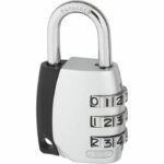 Combination padlock - ABUS - 155/30 B/DFNLI - Steel shackle - Customizable three-digit numeric code - Image 2