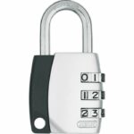 Combination padlock - ABUS - 155/30 B/DFNLI - Steel shackle - Customizable three-digit numeric code
