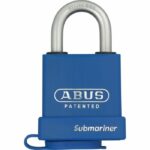 Weatherproof Padlock - ABUS - 83WPIB/53 Submariner - Stainless Steel Shackle - Interchangeable Cylinder - Image 2
