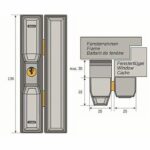 Lock - ABUS - FTS3002 S KA AL0125 - Security for aluminum, wood, plastic windows - Key required only for opening – Bild 3