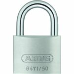 Padlock - ABUS - 64TI/50 Titalium - Aluminum body - Paracentric key - Medium theft risk - Image 2