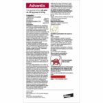ADVANTIX 4 antiparasitic pipettes - For very large dog from 40 to 60 kg - 4 x 6 ml - Image 2