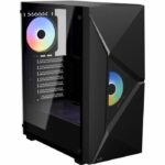 PC case - AEROCOOL - Player G v1 (Black) - Mid-tower - ATX format - Without power supply
