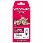 VETOCANIS Pipette Spot on Fipronil, Anti-flea and Anti-Ticks - For Cat