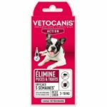 VETOCANIS Pipette Spot-on Fipronil, Anti-Fleas and Anti-Ticks - For small dogs