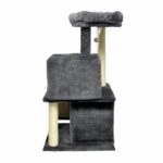 FLOPI Dark grey cat tree - 44.5 x 48 x 86 cm - Dark grey - 1 platform, 1 play ball, 2 niches, 1 ramp - Image 3