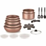 Induction cookware set - Arthur Martin - AM5865 - Aluminum - 18 pieces - Removable handle - All hobs including induction