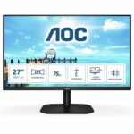 PC screen - AOC 27B2XH / EU - 27 FHD 75Hz - IPS panel - 4ms - VGA / HDMI