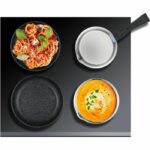 Induction cookware set - Arthur Martin - AM1275 - Stainless steel - 15 pieces - Removable handle - All hobs including induction - Image 4