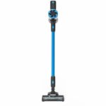 ARTHUR MARTIN -AM0202AC - Cordless stick vacuum cleaner - 150 W - 40 min - Includes 2 removable batteries - 0.7 L - Blue