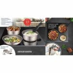 Cooking battery Arthur Martin AM133ch 15 pieces - aluminum - Removable handle - All lights including induction - Image 3