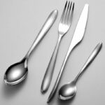 Cutlery set - ARTHUR MARTIN - AM0211 - 24 pieces - Stainless steel - Polished mirror finish – Bild 3