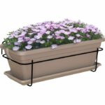 Artevasi - Kit Balcony Gardening Venezia 50cm Taupe 50 x 19.5 x H16.3 cm - 1.16l - Image 2