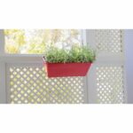 Artevasi Garden Kit Venezia with water reserve - 10 L - 49 x 19.5 x 16.6 cm - Anthracite gray – Bild 2
