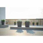 Flower pot and round capri -Capri - plastic - water tank - diameter 50 cm - white - Artevasi - Image 4
