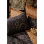 Bedding set - 1 duvet cover 220 x 240 cm + 2 pillowcases 60 x 60 cm - 100% cotton - Copper - Image 2