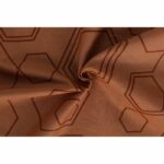 Bedding set - 1 duvet cover 220 x 240 cm + 2 pillowcases 60 x 60 cm - 100% cotton - Copper - Image 6