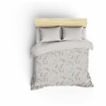 Bedding set - 1 duvet cover 220 x 240 cm + 2 pillowcases 60 x 60 cm - 100% cotton - Mint - Image 3