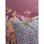 Bedding set - 1 duvet cover 220 x 240 cm + 2 pillowcases 60 x 60 cm - 100% cotton - Pink - Image 2