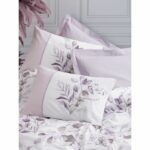 Bedding set - 1 duvet cover 220 x 240 cm + 2 pillowcases 60 x 60 cm - 100% cotton - Lilac - Image 2
