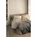 Bedding set - 1 duvet cover 220 x 240 cm + 2 pillowcases 60 x 60 cm - 100% cotton - Beige