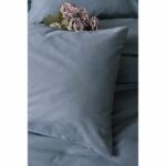 Bedding set - 1 duvet cover 220 x 240 cm + 2 pillowcases 60 x 60 cm - 100% cotton - Anthracite - Image 2