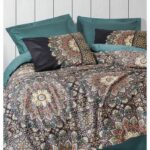 Bedding set - 1 duvet cover 220 x 240 cm + 2 pillowcases 60 x 60 cm - 100% cotton satin - Essence - Image 4