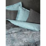 Bedding set - 1 duvet cover 220 x 240 cm + 2 pillowcases 60 x 60 cm - 100% cotton - Anthracite - Image 2