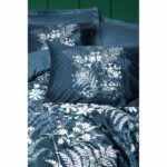 Bedding set - 1 duvet cover 220 x 240 cm + 2 pillowcases 60 x 60 cm - 100% cotton satin - Green - Image 2