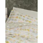 Bedding set - 1 duvet cover 220 x 240 cm + 2 pillowcases 60 x 60 cm - 100% cotton - Beige - Image 2