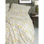 Bedding set - 1 duvet cover 220 x 240 cm + 2 pillowcases 60 x 60 cm - 100% cotton - Beige - Image 3
