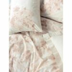 Bedding set - 1 duvet cover 220 x 240 cm + 2 pillowcases 60 x 60 cm - 100% cotton - Beige - Image 2