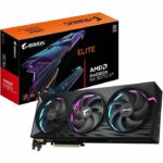 Graphics card – GIGABYTE – AORUS Radeon RX 9070 XT ELITE – 16 GB