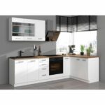 ATLAS Low cabinet with 2 doors - White decor - L60cm - Sold without worktop - Image 5
